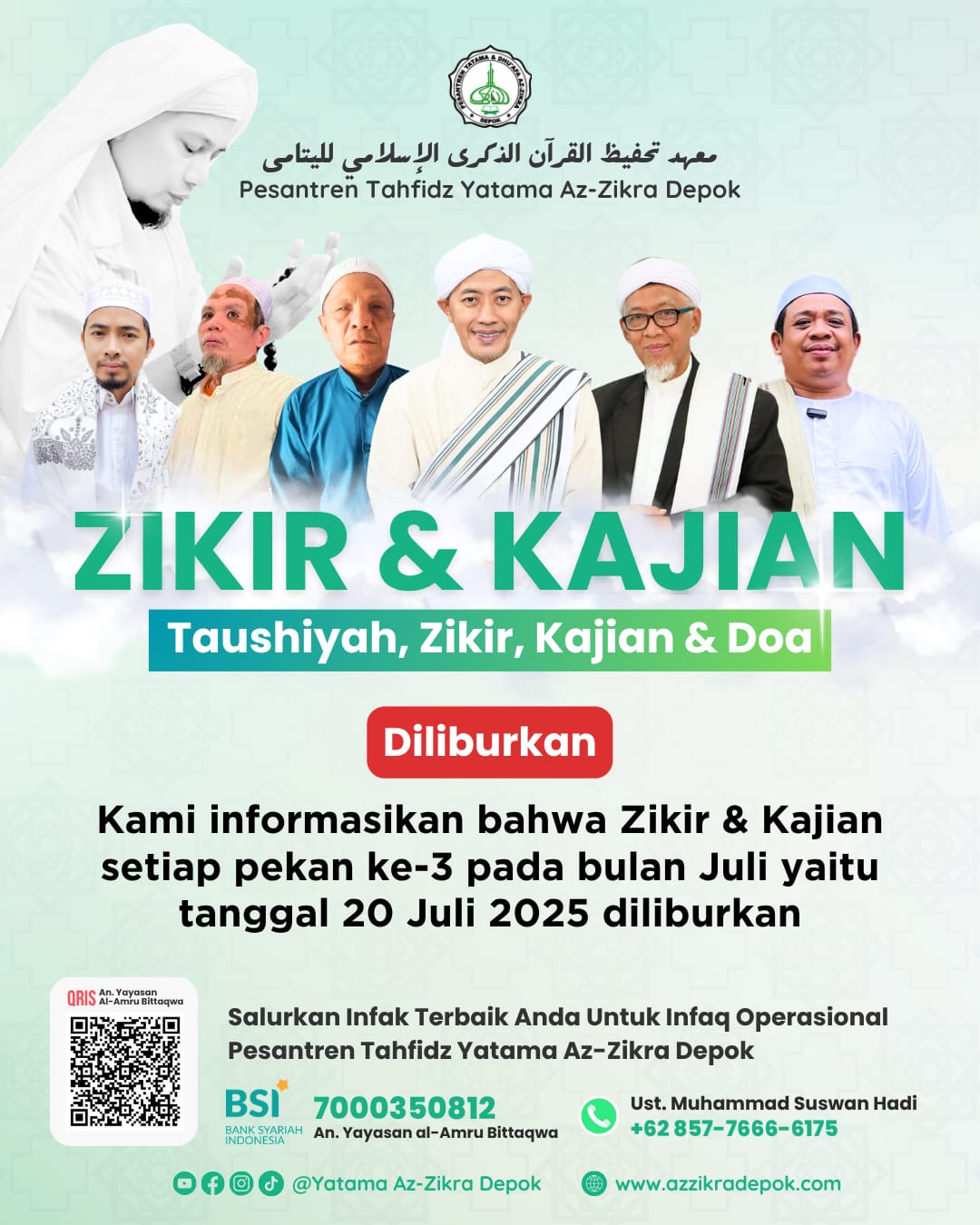 Zikir Bulanan Libur